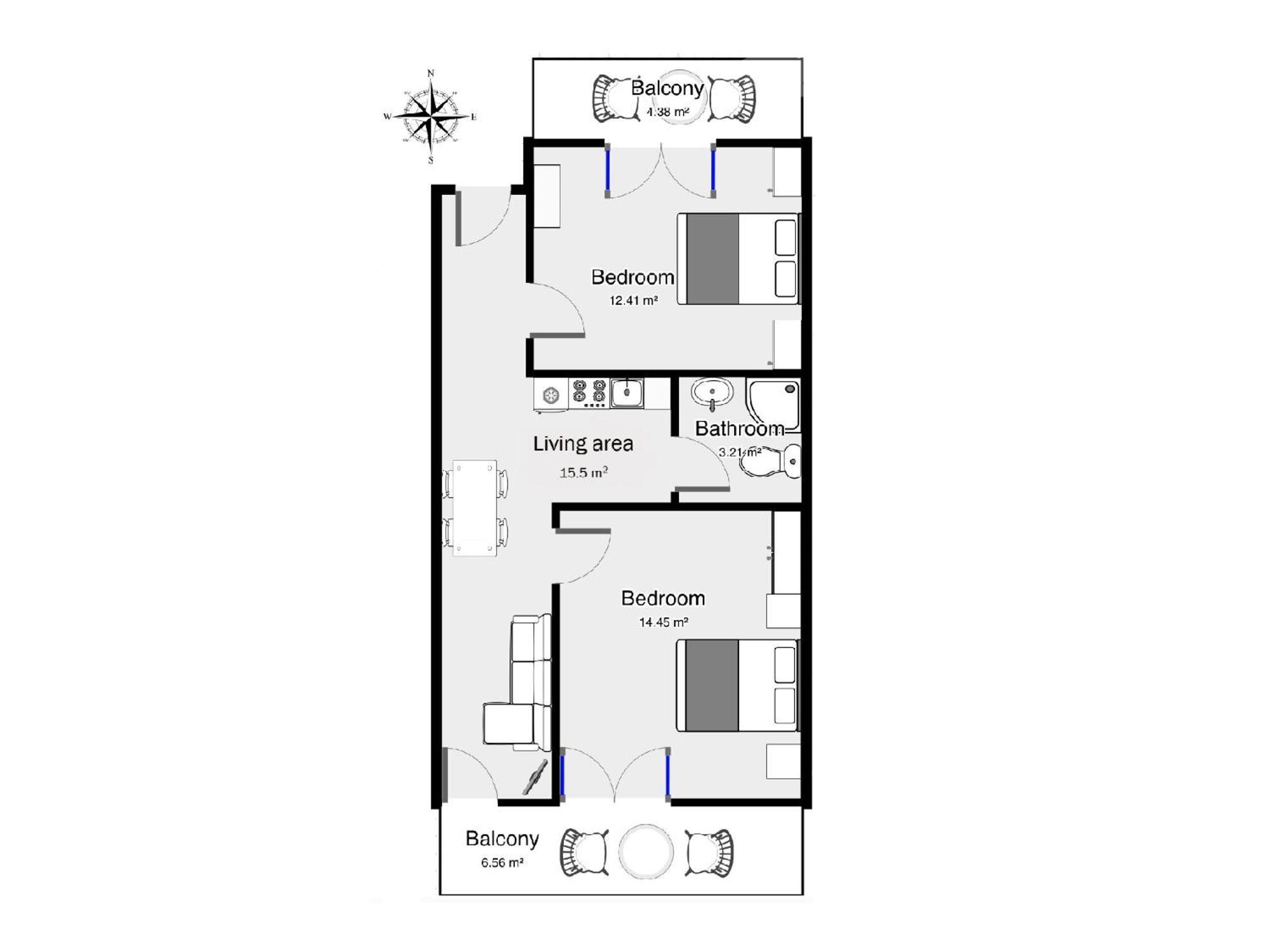 Villa Mily Baška Voda Стая снимка